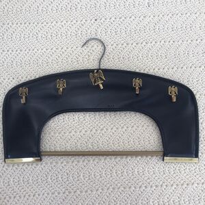 Vintage Blue Eagle Belt And Tie Hanger Organization